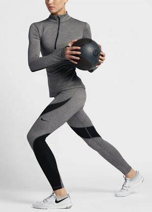 Nike pro hyperwarm теплые лосины для холодной погоды леггинсы1 фото