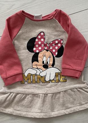 Кофточки minnie mouse 3-6 мес, до 74см