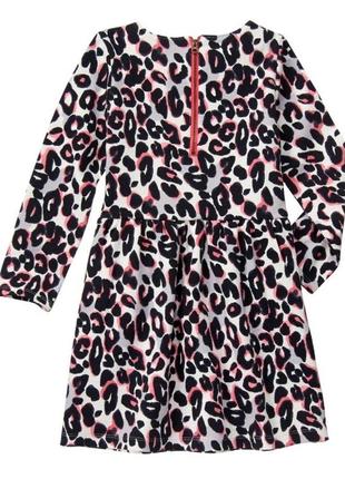 Нарядное,повседневное платье расцветки леопард на девочку 10-12 лет4 фото