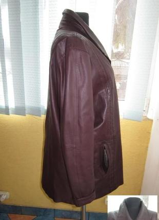 Лёгенькая женская кожаная куртка gazelli. италия. лот 8903 фото