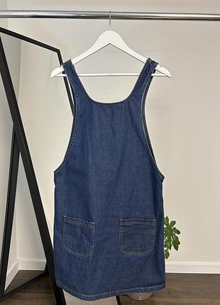 Джинсовий сарафан плаття сукня new look denim ( zara bershka mango shein pull & bear mohito stradivarius colins top shop h&m )