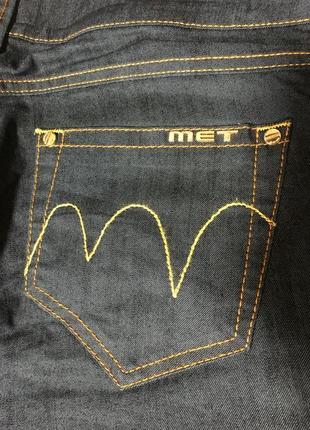 Шикарні італійські джинси met,оригінал !!8 фото
