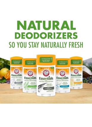 Натуральний дезодорант essentials deodorant цитрус кокос без запаху3 фото