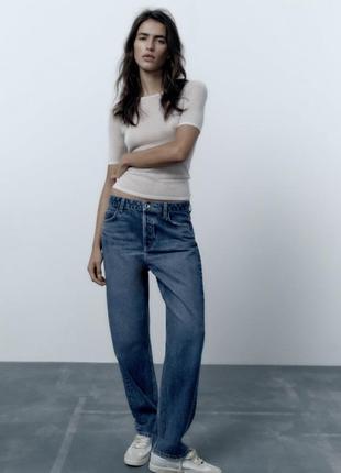 Прямые джинсы zara