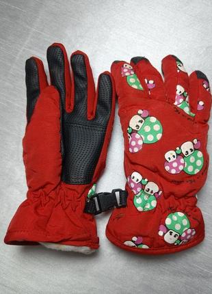 Aoopoo kids ski gloves - снегонепроницаемые лыжные лыжные перчатки снегозащитные детские перчатки для рук для детей 2-4 лет,2 фото