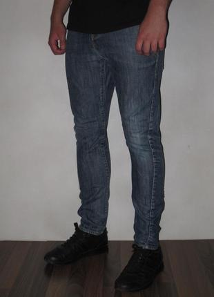 Джинси  Diesel tepphar slim carrot stratch джинси