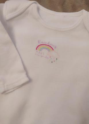 Бодик для девочки. бодик с длинным рукавом 4