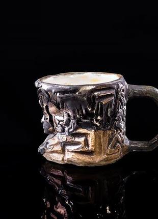′baro′ керамическая чашка ручной работы handmade чашка винтажная античная3 фото