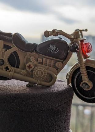 ❤️новая детализированная игрушка😱 мотоцикил-конструктор елочная игрушка на елку новый год подарок🎄2 фото