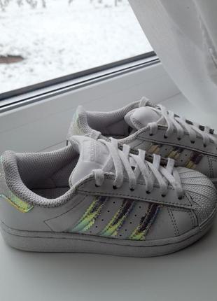 Белые кеды adidas2 фото