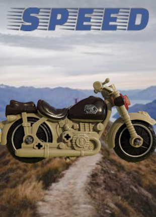 ❤️нова деталізована іграшка😱 мотоцикил-конструктор подарунок мотоциклісту на новий рік подарок🎄1 фото
