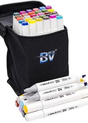 Набор скетч-маркеров 30 цветов bv800-30 в сумке