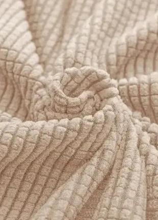 Чехол компьютерное кресло 55х70 см стильные жатка, чехол на офисное кресло трикотаж...