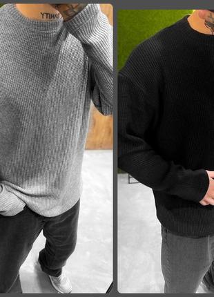 🔝 мужской свитер из ангоры ангора вязка4 фото