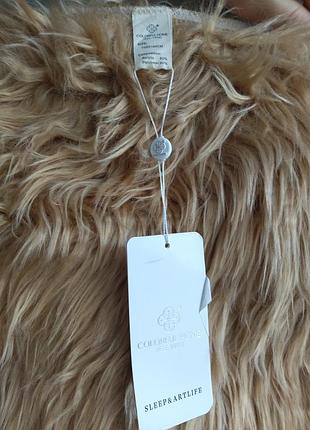 Ковер высокого качества плотный высокий ворс 100*180 см искуственный мех