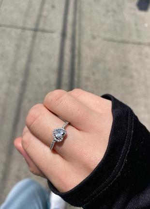 Серебряные кольца в стиле пандора 9255 фото