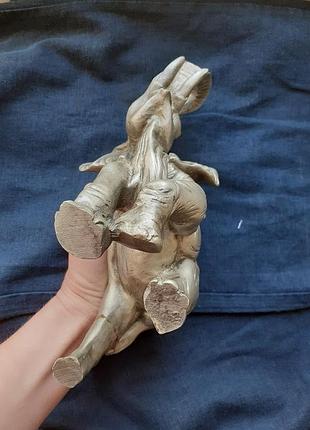 Мраморный слон-полоник мрамор фигурка статуэтка раритет4 фото