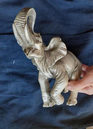 Мраморный слон-полоник мрамор фигурка статуэтка раритет6 фото