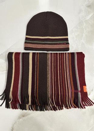 Комплект шапка шарф1 фото