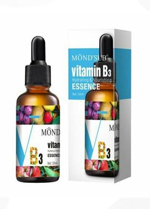 Сиворотка для обличчя "mond'sub vitamin b3"💙 омолодження та живлення!1 фото