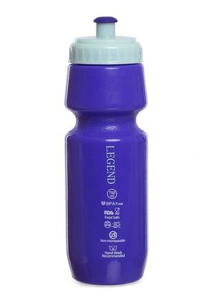 Пляшка для води спортивна fi-5958 750 мл fitness bottle 750 мл кольору в асортименті2 фото