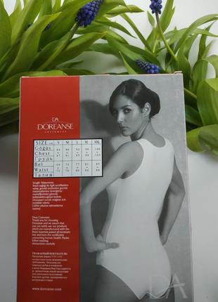 Классическое белого цвета боди из хлопка doreanse для женщины  12110 доренс6 фото