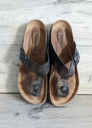 Шлепанцы ортопедические б/у tamaris birkenstock 41 р 26 см3 фото