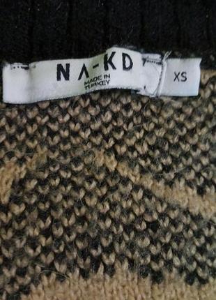 Жіночий светр,пуловер з принтом na-kd 💥6 фото