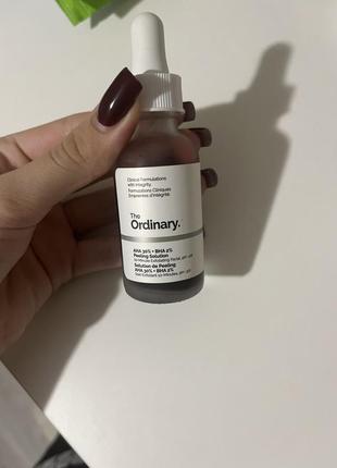 Кровавый пиллинг the ordinary