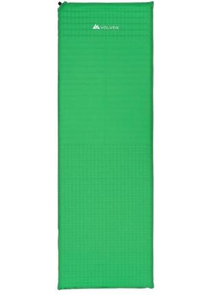Самонадувний матрац килим volven ultralight xl 193 x 63,5 x 3,8см зелений1 фото