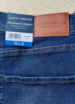 Джинсы мужские синего цвета lucky brand4 фото