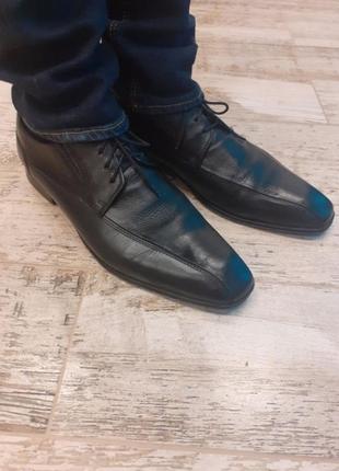 Кожаные туфли bugatti5 фото