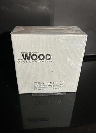 Парфюмированная  вода  dsquared2 she wood crystal creek wood