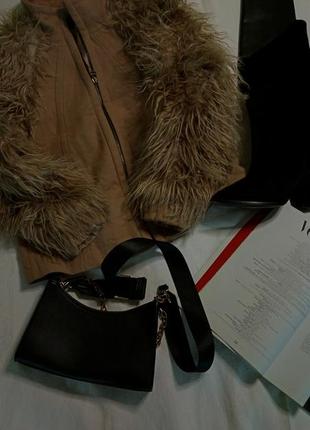 Женская комби куртка с мехом zara 🧸4 фото