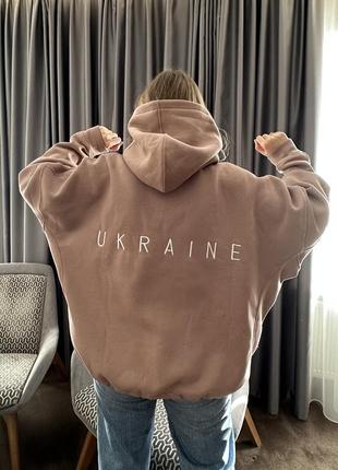 Патріотична худі кофта з написом one size