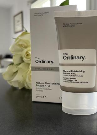 The ordinary. natural moisturizing factors + ha. крем с гиалуроновой кислотой