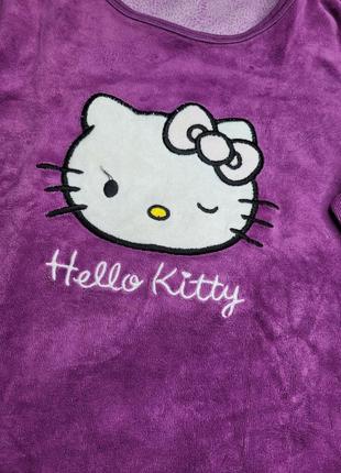 Пижама пижамка велюр костюм домашний hello kitty2 фото