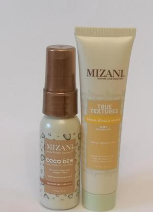 Mizani набор спрей для фиксации и гель для укладки волос, 2*30 мл