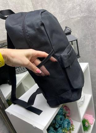 Стильный черный практичный вместительный рюкзак унисекс2 фото