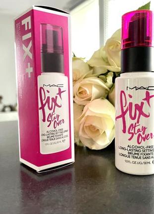 Mac fix + stay over setting spray alcohol-free спрей-фиксатор для макияжа