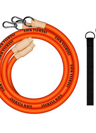 Инерционная резина inertia wave neon orange для дома и спортзала лучшая цена с быстрой доставкой по украине