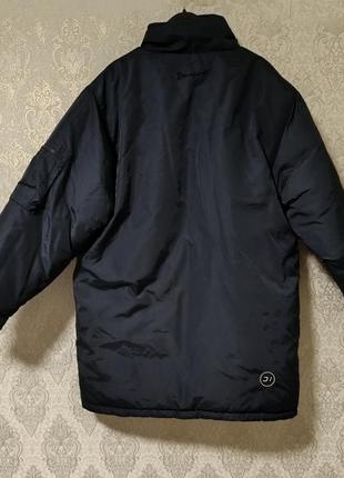 Куртка -пуховик,пальто объемная down impact зимняя двусторонняя l- xl4 фото