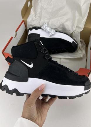 Черевики nike city classic boot da5601-001 black, оригінальні черевики найк жіночі