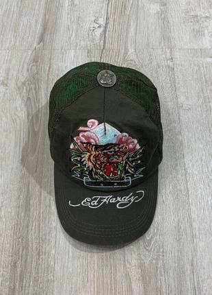 Женская кепка ed hardy3 фото