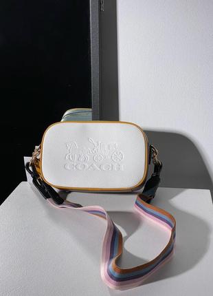 Женская сумка coach jes convertible belt bag in colorblock premium8 фото