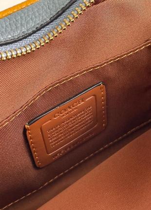 Женская сумка coach jes convertible belt bag in colorblock premium2 фото