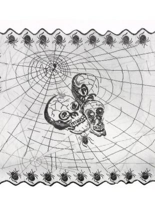 Скатерть хэллоуин череп 100 x 75 см