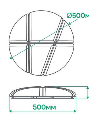 Світлодіодний світильник feron al5000-4ard 72w 5400lm 2700k-6500k balloon3 фото
