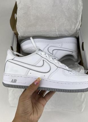 Nike air force1 dx5805-100 кросівки білі, оригінальні кросівки найк білі