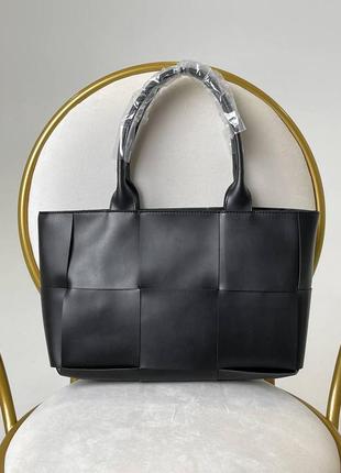 Bottega veneta arco tote black5 фото